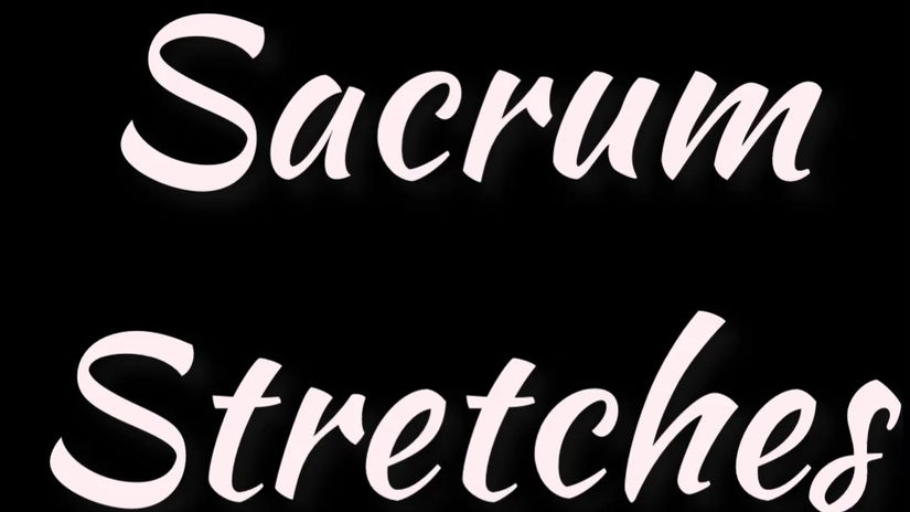 Sacrum Stretches in Sling